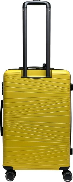 Benzi Barco Middelgrote Koffer - 65 Cm - 65 Liter - Geel -Bagageopslag 485x1200 1