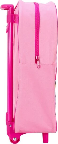 Paw Patrol SKYE Unicorn Eenhoorn Trolley Koffertje Vakantie Logeren Tripjes Roze Regenboog -Bagageopslag 489x1200 1