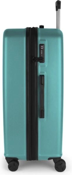 Gabol Harde Koffer / Trolley / Reiskoffer - Open - 77 Cm (XL) - Blauw -Bagageopslag 496x1200