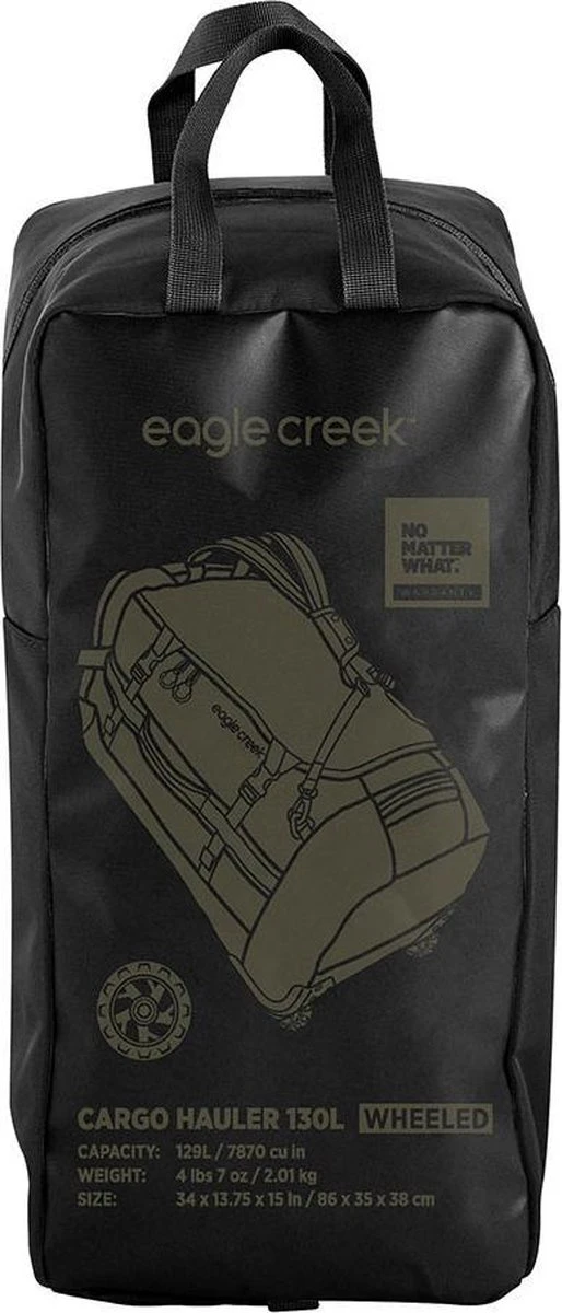 Eagle Creek Cargo Hauler Wheeled Reistas - Duffelbag - 130L - Zwart 8 Eagle Creek Cargo Hauler Wheeled Reistas - Duffelbag - 130L - Zwart - Afbeelding 8