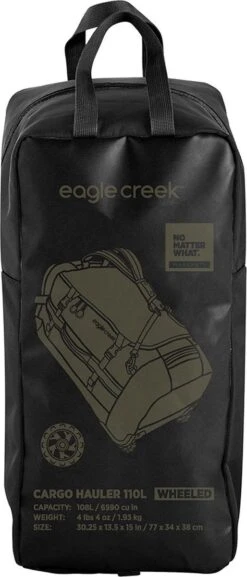Eagle Creek Cargo Hauler Wheeled Reistas - Duffelbag - 110L - Zwart 15 Eagle Creek Cargo Hauler Wheeled Reistas - Duffelbag - 110L - Zwart -Bagageopslag 514x1200 3