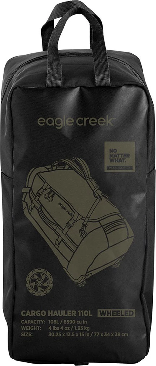 Eagle Creek Cargo Hauler Wheeled Reistas - Duffelbag - 110L - Zwart 7 Eagle Creek Cargo Hauler Wheeled Reistas - Duffelbag - 110L - Zwart - Afbeelding 7