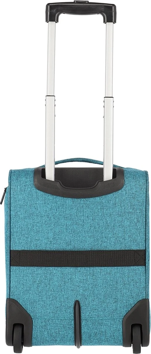 Travelite Handbagage Zachte Koffer / Trolley / Reiskoffer - Cabin - 43 Cm - Blauw 2 Travelite Handbagage Zachte Koffer / Trolley / Reiskoffer - Cabin - 43 Cm - Blauw - Afbeelding 2