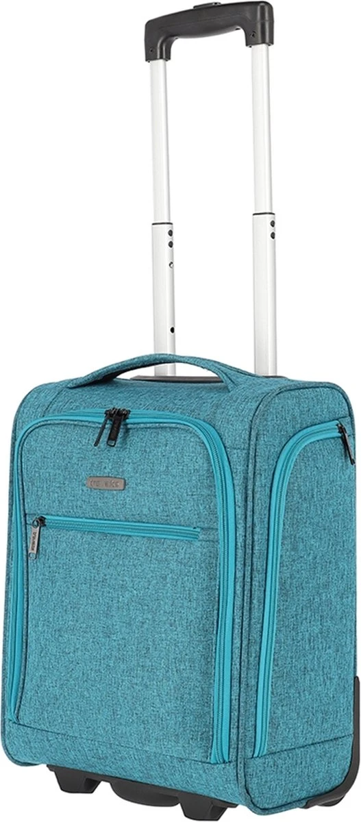 Travelite Handbagage Zachte Koffer / Trolley / Reiskoffer - Cabin - 43 Cm - Blauw 4 Travelite Handbagage Zachte Koffer / Trolley / Reiskoffer - Cabin - 43 Cm - Blauw - Afbeelding 4