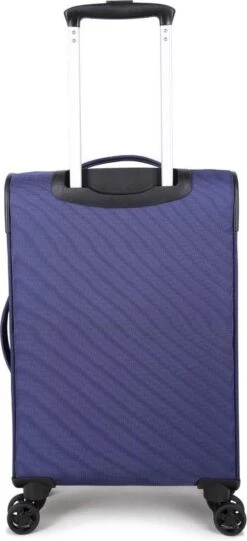 Decent D-Upright Handbagage Koffer - 55 Cm - TSA Slot - Donkerblauw -Bagageopslag 548x1200