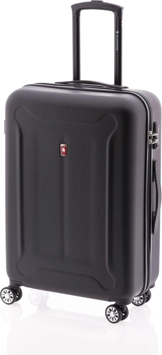 Gladiator Beetle M Spinner 68 - TSA Slot - Zwart 1 Gladiator Beetle M Spinner 68 - TSA Slot - Zwart