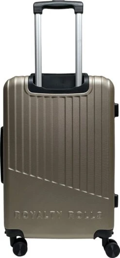 Royalty Rolls Amsterdam M Reiskoffer 67 Cm - 61 Liter - Champagne 7 Royalty Rolls Amsterdam M Reiskoffer 67 Cm - 61 Liter - Champagne -Bagageopslag 558x1200 1