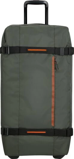 American Tourister Reistas Met Wielen - Urban Track Duffle/Wh L (Groot) Dark Khaki -Bagageopslag 559x1200 4