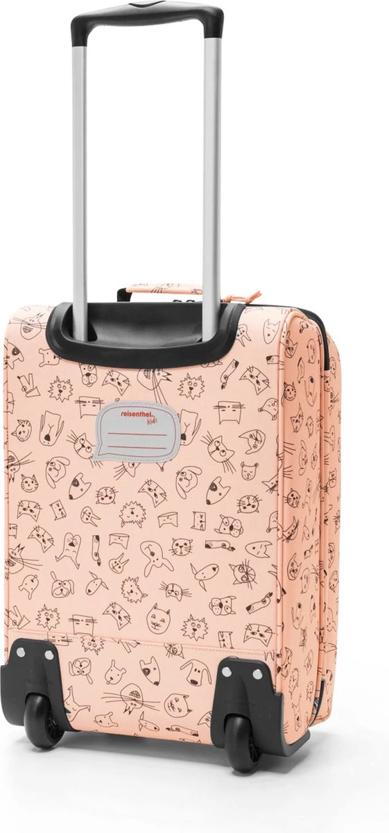 Reisenthel Trolley XS Kids Reiskoffer Kind - Maat XS - 12L - Cats&Dogs Rose Roze 2 Reisenthel Trolley XS Kids Reiskoffer Kind - Maat XS - 12L - Cats&Dogs Rose Roze - Afbeelding 2