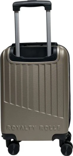 Royalty Rolls Amsterdam Handbagage Koffer 52 Cm - 25 Liter - Champagne -Bagageopslag 564x1200 1