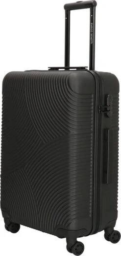 Enrico Benetti Koffer / Trolley / Reiskoffer - 65 X 41 X 25 Cm - 66 Liter - ABS - Maat M - Louisville - Zwart -Bagageopslag 571x1200 1