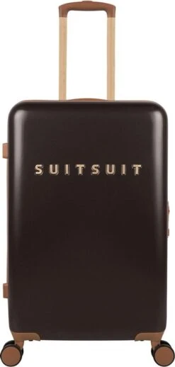 SUITSUIT - Fab Seventies Classic - Espresso Black - Reiskoffer (66 Cm) -Bagageopslag 572x1200