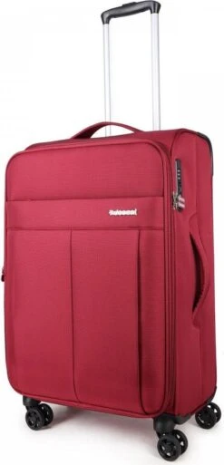 Decent D-Upright Medium Koffer - 66 Cm Expandable - TSA Slot - Bordeaux Rood -Bagageopslag 578x1200 5