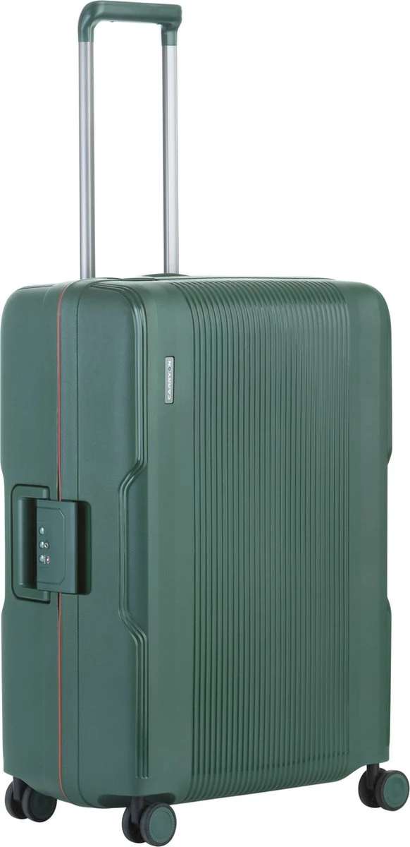 CarryOn Protector Luxe Reiskoffer - Trolley 66cm Met TSA-klikslot En OKOBAN - Ultrasterk - Groen 1 CarryOn Protector Luxe Reiskoffer - Trolley 66cm Met TSA-klikslot En OKOBAN - Ultrasterk - Groen