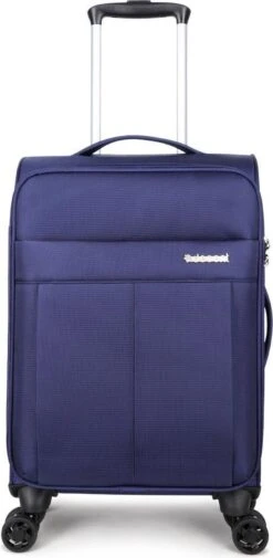 Decent D-Upright Handbagage Koffer - 55 Cm - TSA Slot - Donkerblauw -Bagageopslag 587x1200