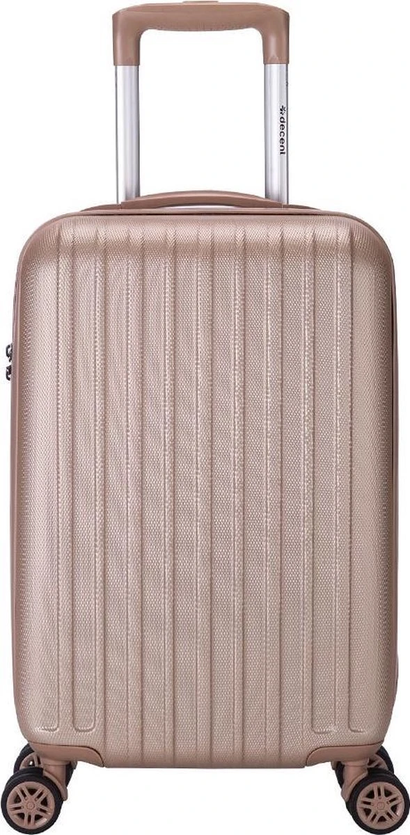 Decent Tranporto-One Handbagage Koffer 55 Cm - Zalmroze 1 Decent Tranporto-One Handbagage Koffer 55 Cm - Zalmroze