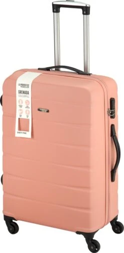 Princess Traveller Grenada - Reiskoffer - Dirty Pink - M - 66cm -Bagageopslag 589x1200 3