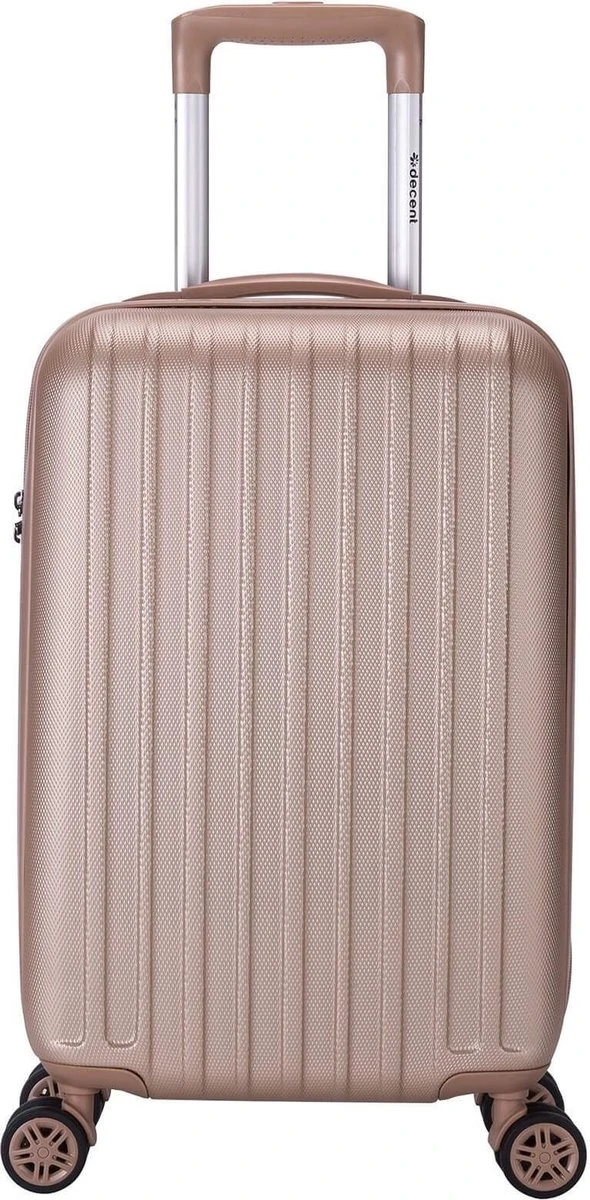 Decent Tranporto-One Handbagage Koffer 55 Cm - Zalmroze 19 Decent Tranporto-One Handbagage Koffer 55 Cm - Zalmroze - Afbeelding 19