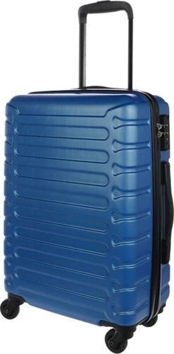 Enrico Benetti Handbagage Koffer Showkoo 52 Steel Blue -Bagageopslag 593x1200 1