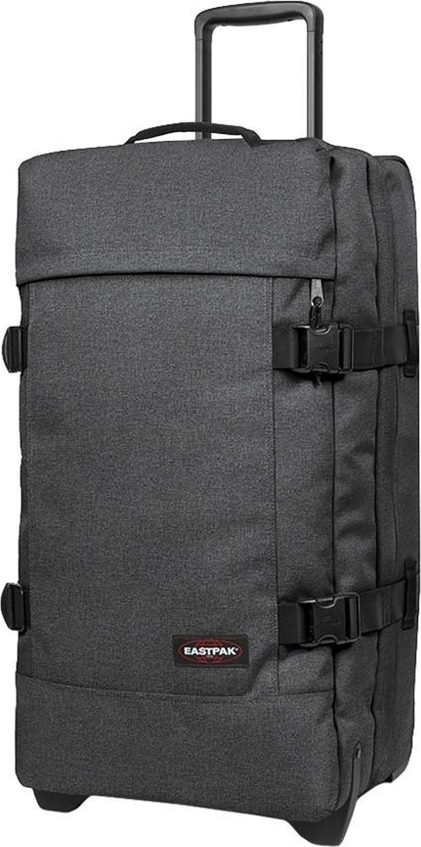 Eastpak TRANVERZ M Reiskoffer (67 X 35.5 X 30 Cm) - Black Denim 8 Eastpak TRANVERZ M Reiskoffer (67 X 35.5 X 30 Cm) - Black Denim - Afbeelding 8