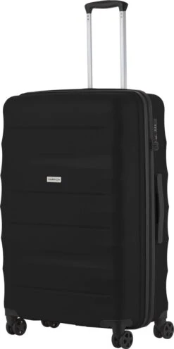 CarryOn Porter ® Reiskoffer - 77cm Trolley Met TSA-slot - 100 Ltr - OKOBAN Registratie - Zwart