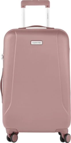 CarryOn Skyhopper Reiskoffer - 68.5cm TSA Trolley Met Expander En OKOBAN - Roze -Bagageopslag 597x1200 5