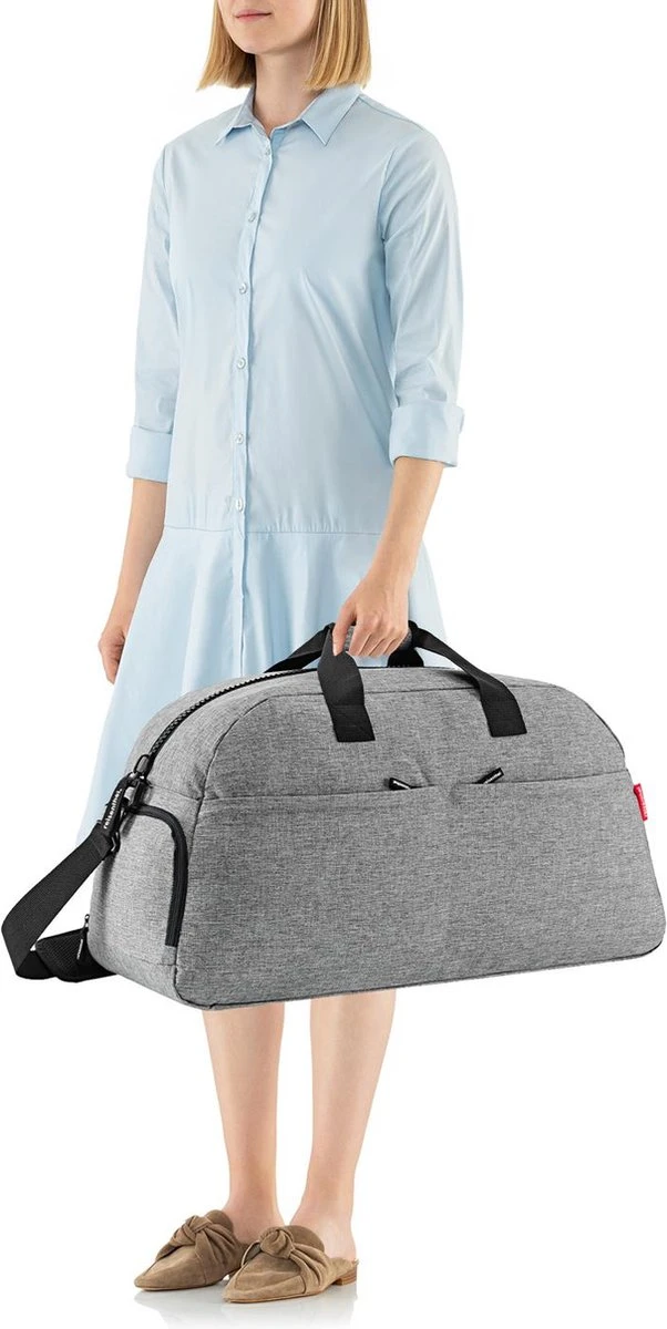 Reisenthel Overnighter Plus Reistas - 50L - Twist Silver Grijs 4 Reisenthel Overnighter Plus Reistas - 50L - Twist Silver Grijs - Afbeelding 4