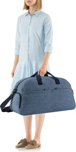 Reisenthel Overnighter Plus Reistas - 50L - Twist Blue Blauw -Bagageopslag 602x1200 3