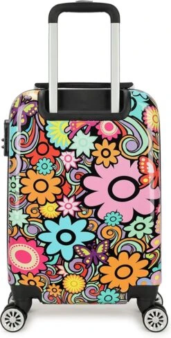 Decent Forenza Handbagage Koffer - 55 Cm - Flowers -Bagageopslag 608x1200