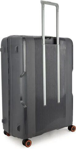 Decent Koffer / Trolley / Reiskoffer - 77 X 54.5 X 31.5 Cm - 116 Liter - Polypropyleen - Maat XL - On-Tour - Grijs 35 Decent Koffer / Trolley / Reiskoffer - 77 X 54.5 X 31.5 Cm - 116 Liter - Polypropyleen - Maat XL - On-Tour - Grijs -Bagageopslag 615x1200 3