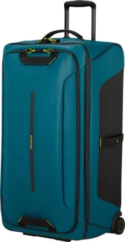 Samsonite Reistas Met Wielen - Ecodiver 79 Cm - Petrol Blue/Lime - 3.2 Kg