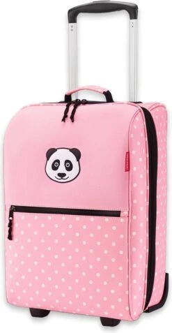 Reisenthel Trolley XS Kids Reiskoffer Kind - 12L - Panda Dots Pink Roze -Bagageopslag 622x1200 1
