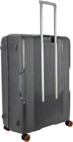 Decent Koffer / Trolley / Reiskoffer - 77 X 54.5 X 31.5 Cm - 116 Liter - Polypropyleen - Maat XL - On-Tour - Grijs 31 Decent Koffer / Trolley / Reiskoffer - 77 X 54.5 X 31.5 Cm - 116 Liter - Polypropyleen - Maat XL - On-Tour - Grijs -Bagageopslag 622x1200 5