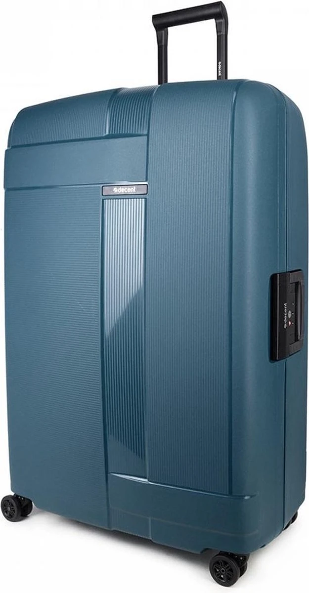 Decent Transit Large Koffer - 82 Cm - Petrol Groen 1 Decent Transit Large Koffer - 82 Cm - Petrol Groen