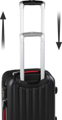 Monzana Koffer Hardcase - Basislijn / M - Zwart 15 Monzana Koffer Hardcase - Basislijn / M - Zwart -Bagageopslag 628x1200 1