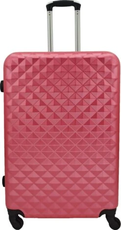 SB Travelbags 'Expandable' Bagage Koffer 75cm- Roze