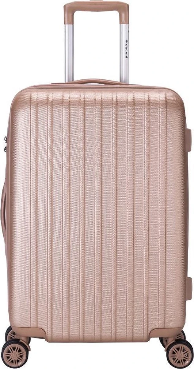 Decent Tranporto-One Reiskoffer 66 Cm - Zalmroze 14 Decent Tranporto-One Reiskoffer 66 Cm - Zalmroze - Afbeelding 14