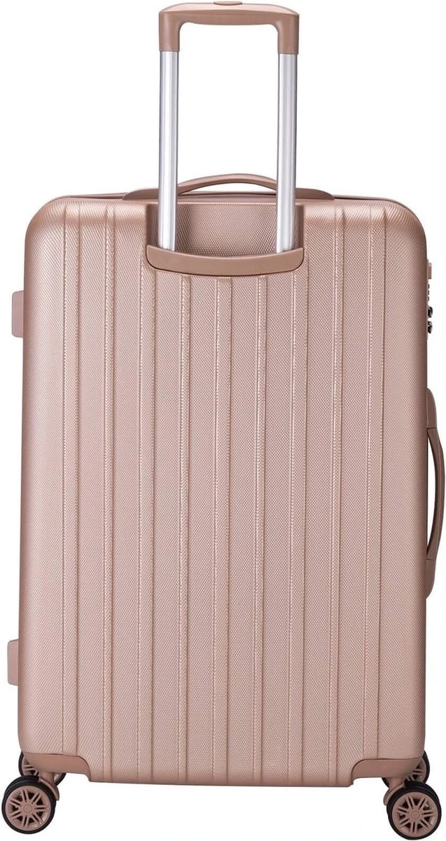 Decent Tranporto-One Handbagage Koffer 55 Cm - Zalmroze 3 Decent Tranporto-One Handbagage Koffer 55 Cm - Zalmroze - Afbeelding 3