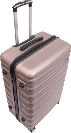 Tobeyz - Kofferset - 3-delig Lichtbruin Handbagage - Verrijdbaar Op 4 Wielen - Stevig ABS - Lichtgewicht, Trolley -Bagageopslag 640x1200 2