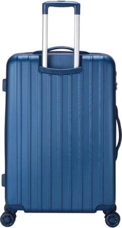 Decent Tranporto-One Medium Koffer - 66 Cm - TSA Slot - Dark Blue -Bagageopslag 644x1200