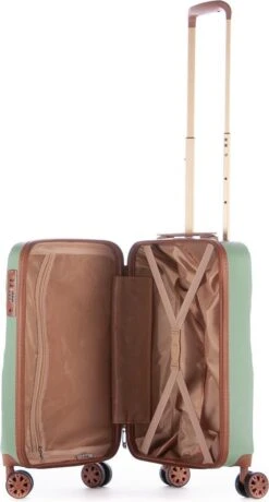 Oistr Florence Handbagage Spinner S Olive Green -Bagageopslag 645x1200 1