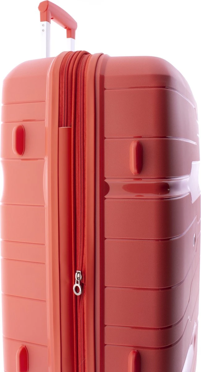 Gladiator Boxing Middelgrote Koffer Expandable 67 Cm 70/80 Liter TSA Slot - Koraalrood 11 Gladiator Boxing Middelgrote Koffer Expandable 67 Cm 70/80 Liter TSA Slot - Koraalrood - Afbeelding 11