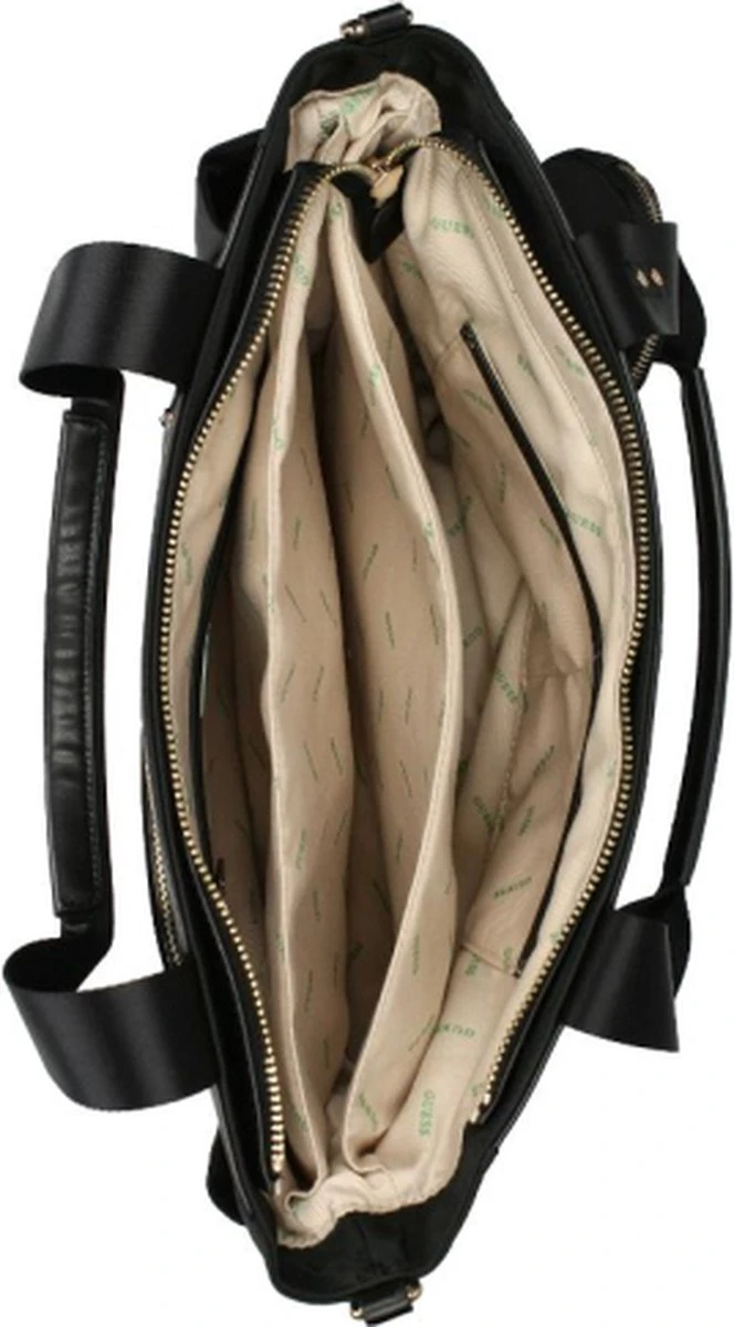 Guess Reistas / Weekendtas - 32 X 44 X 7 Cm - 10 Liter - Eco Gemma - Zwart 9 Guess Reistas / Weekendtas - 32 X 44 X 7 Cm - 10 Liter - Eco Gemma - Zwart - Afbeelding 9