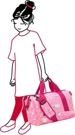 Reisenthel Allrounder M Kids Reistas - Kind - Maat M - 18L - ABC Friends Pink Roze 7 Reisenthel Allrounder M Kids Reistas - Kind - Maat M - 18L - ABC Friends Pink Roze -Bagageopslag 665x1200 2