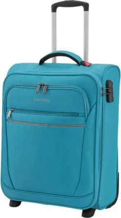 Travelite Cabin 2 Wheel Trolley Turquoise -Bagageopslag 667x1200