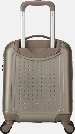 Decent Handbagage Koffer / Trolley / Reiskoffer - 42 Cm - 24 Liter - ABS - Maxi Air - Champagne -Bagageopslag 673x1200 3