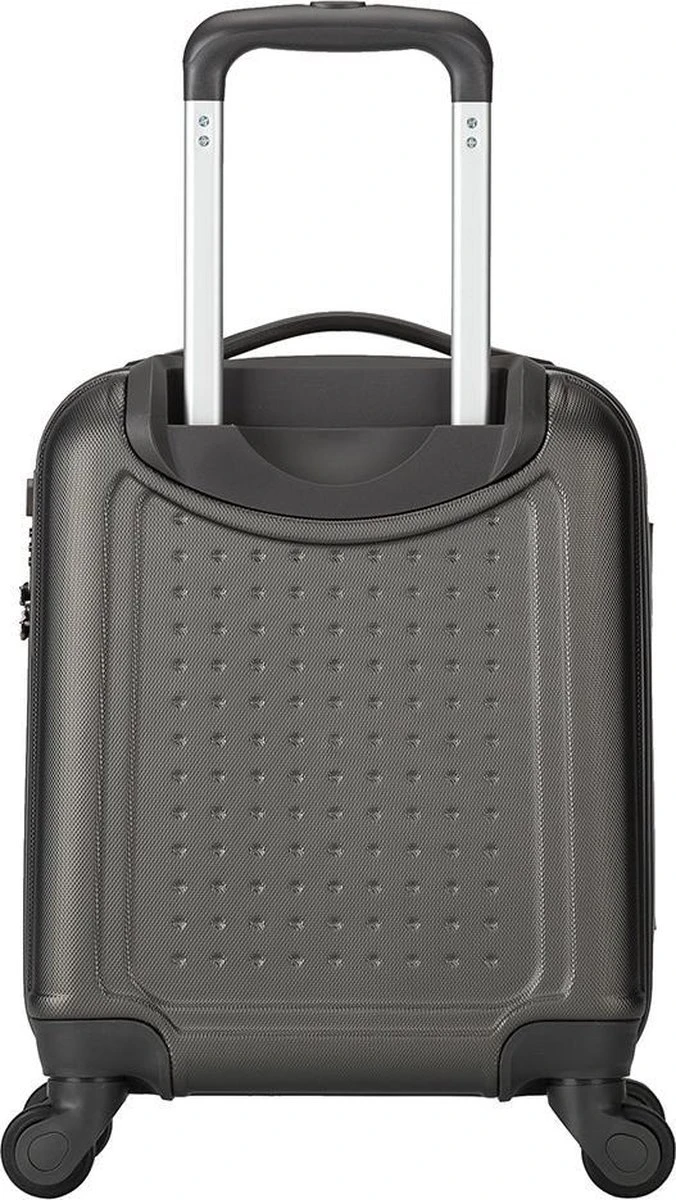 Decent Handbagage Koffer / Trolley / Reiskoffer - 42 Cm - 24 Liter - ABS - Maxi Air - Grijs 7 Decent Handbagage Koffer / Trolley / Reiskoffer - 42 Cm - 24 Liter - ABS - Maxi Air - Grijs - Afbeelding 7