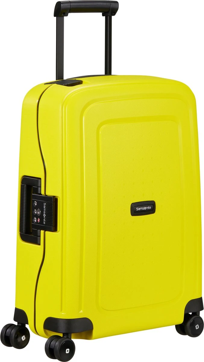 Samsonite Reiskoffer - S'Cure Spinner 55/20 (Handbagage) Lime 1 Samsonite Reiskoffer - S'Cure Spinner 55/20 (Handbagage) Lime