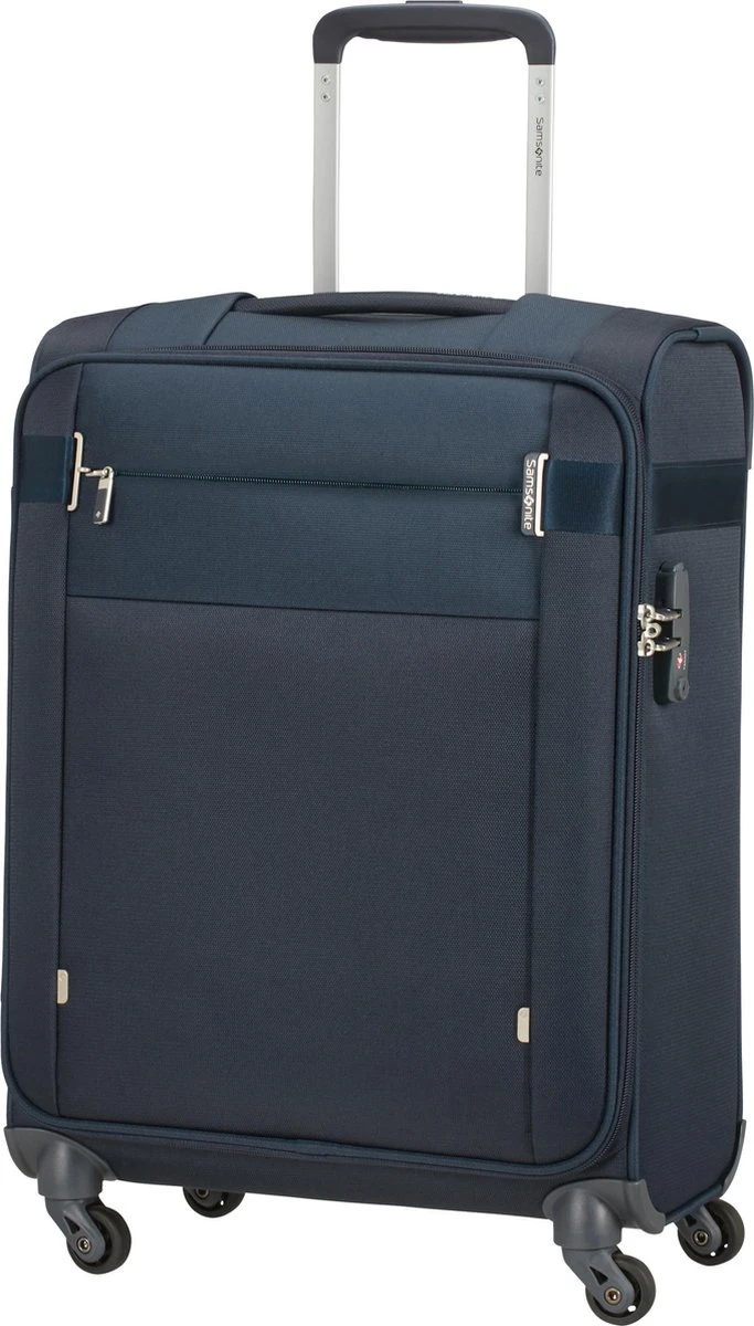 Samsonite Reiskoffer - Citybeat Spinner 55/20 Length 40Cm (Handbagage) Navy Blue 1 Samsonite Reiskoffer - Citybeat Spinner 55/20 Length 40Cm (Handbagage) Navy Blue