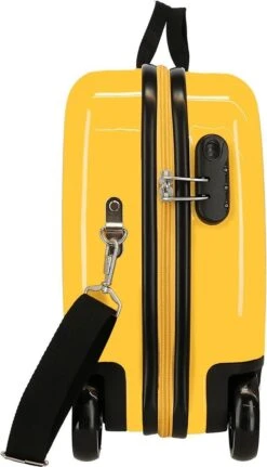 Disney Winnie The Pooh Kinderkoffer ABS Rol Zit Geel -Bagageopslag 687x1200 1